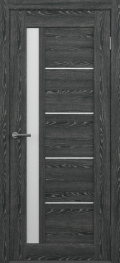 	межкомнатные двери 	Альберо Мехико мателюкс дуб чёрный