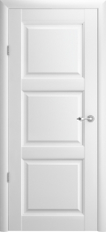 	межкомнатные двери 	Альберо Эрмитаж 3 ПГ белый