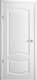 	межкомнатные двери 	Альберо Лувр 1 ПГ белый