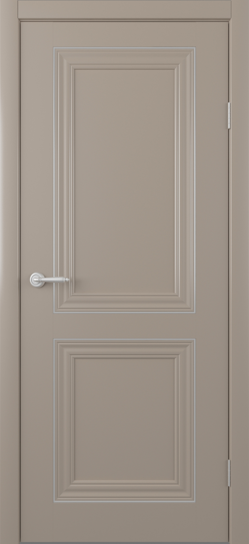 межкомнатные двери  Альберо Прадо ПГ серый