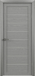 	межкомнатные двери 	Альберо Т-1 мателюкс ясень дымчатый