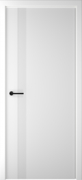 	межкомнатные двери 	Альберо Геометрия 5 белое эмаль белая