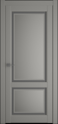 	межкомнатные двери 	Альберо Афина 2 ПО серый