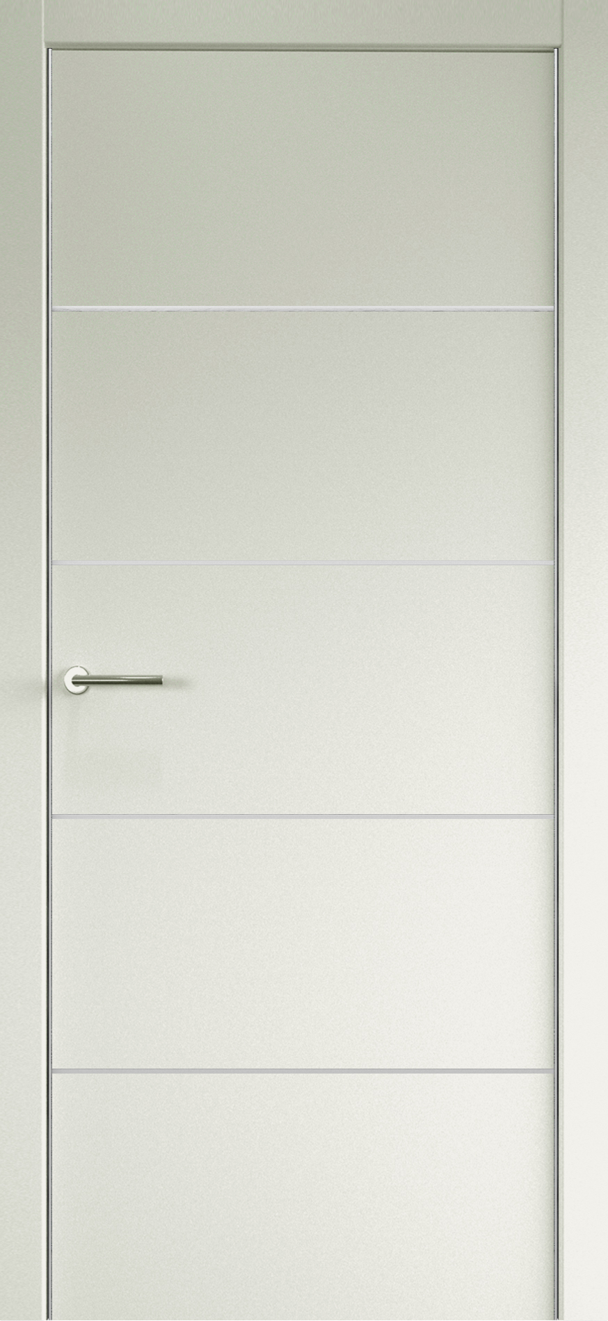 межкомнатные двери  Альберо Модель M эмаль латте