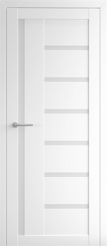 межкомнатные двери  Альберо Мадрид мателюкс белая