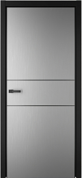 	межкомнатные двери 	Альберо L-3 сталь