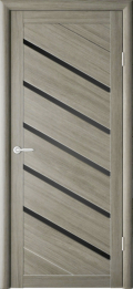 	межкомнатные двери 	Альберо Сингапур-5 стекло ясень пепельный