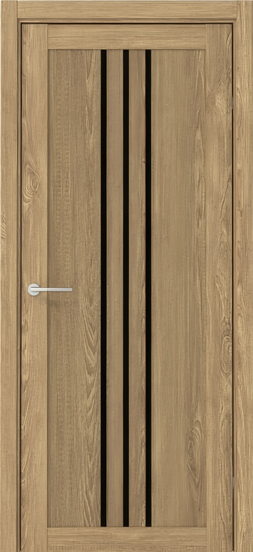 межкомнатные двери  Альберо Франкфурт стекло дуб натуральный