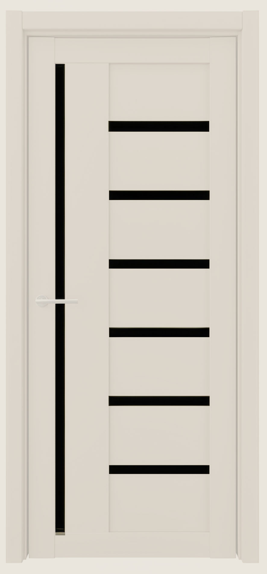 межкомнатные двери  Альберо Мадрид стекло ваниль