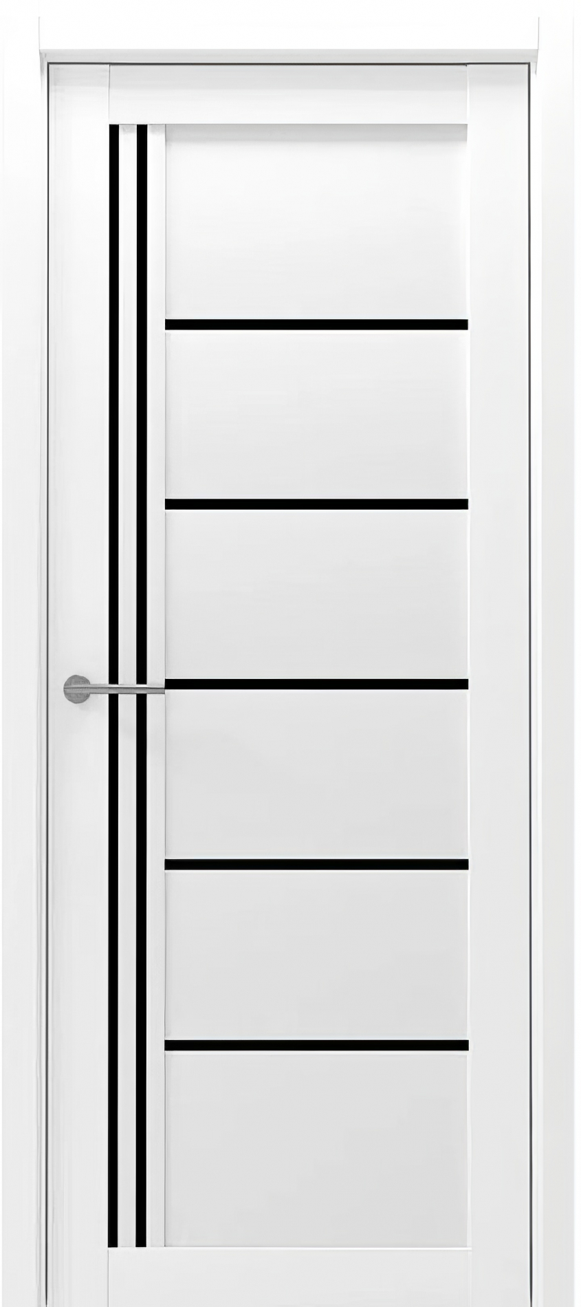 межкомнатные двери  Альберо Порту стекло белый