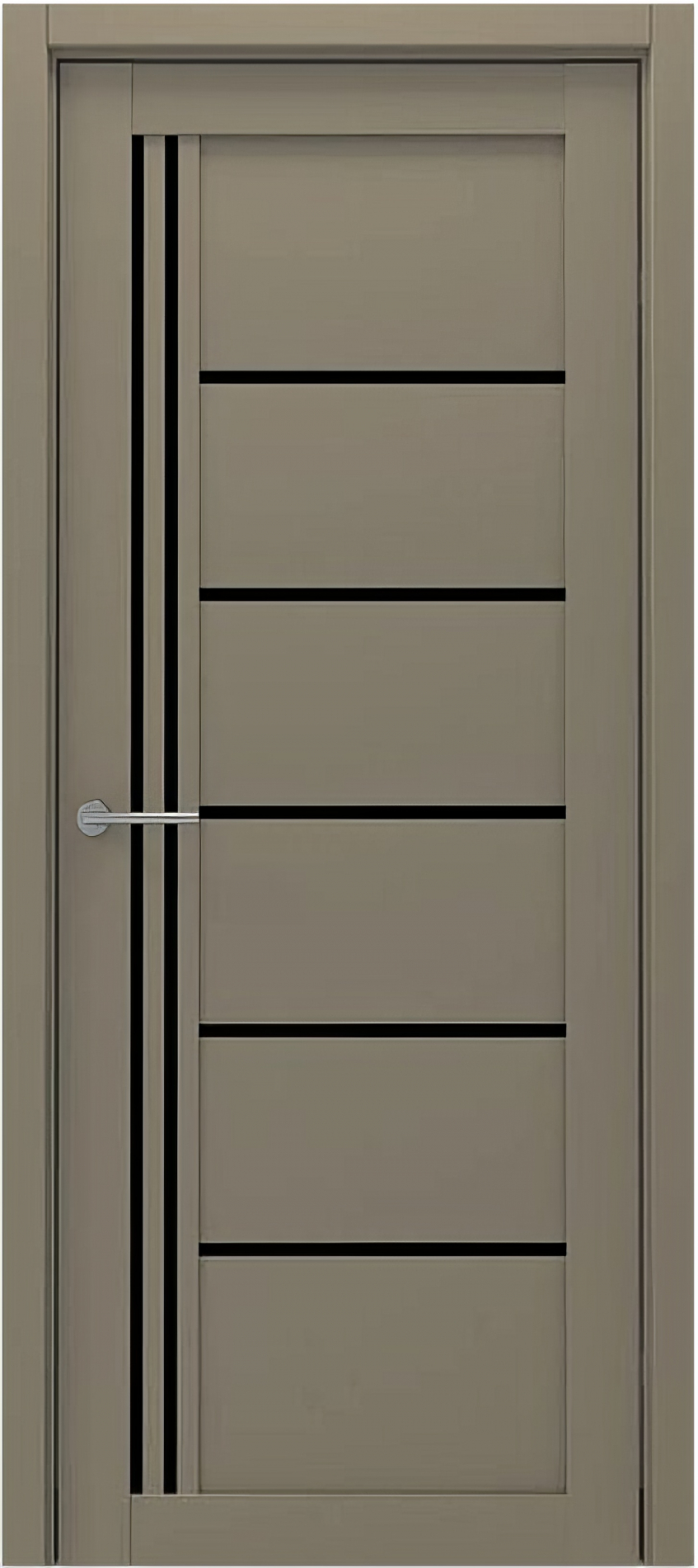 межкомнатные двери  Альберо Порту стекло серый