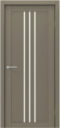 	межкомнатные двери 	Альберо Франкфурт мателюкс серый