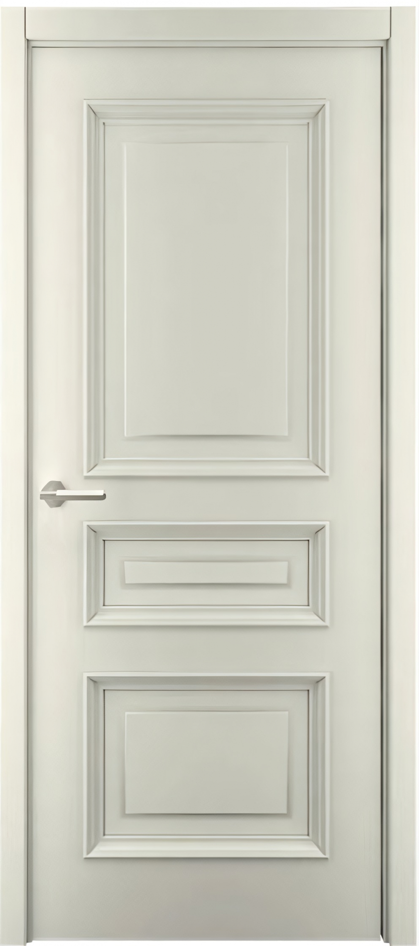 межкомнатные двери  Альберо Классика 3 эмаль латте
