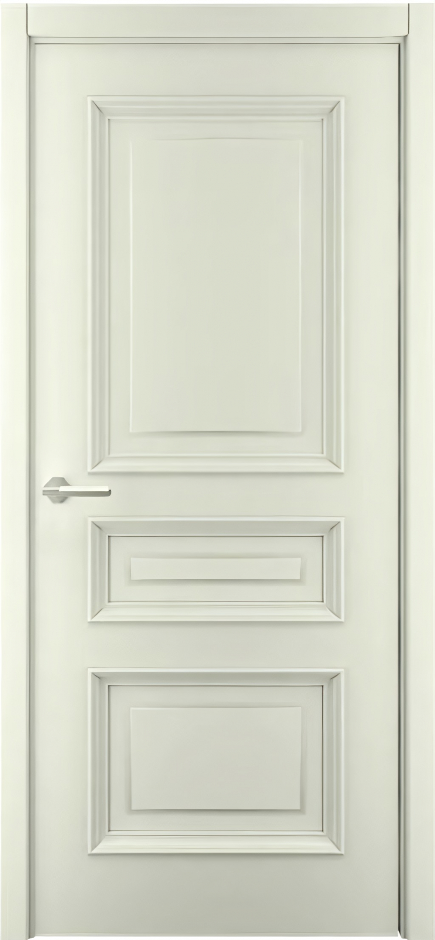 межкомнатные двери  Альберо Классика 3 эмаль слоновая кость